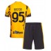 Maillot de foot Inter Milan Alessandro Bastoni #95 Troisième vêtements enfant 2024-25 Manches Courtes (+ pantalon court)